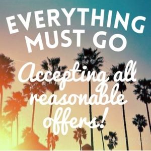 Make me an offer everything must go!!👟🥿👠👢👡👗👔